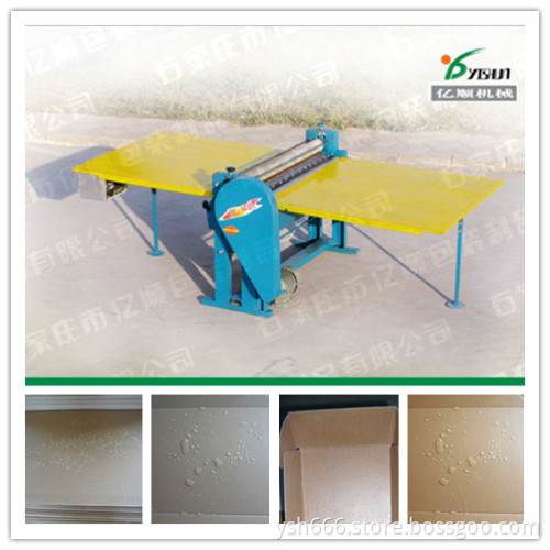 Sea food box wax coat machine factory price 12 years experience